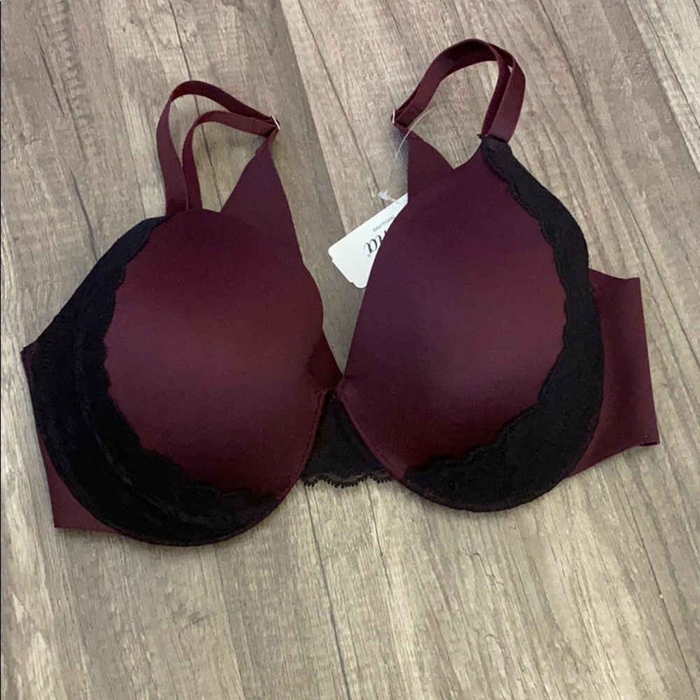 ✅Soma Vanishing Back Bra-Merlot/Black✅